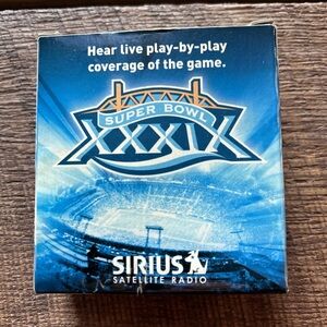 Sirius Satellite Radio Promo Super Bowl XXXIX 2005